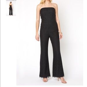 Black lace jumpsuit